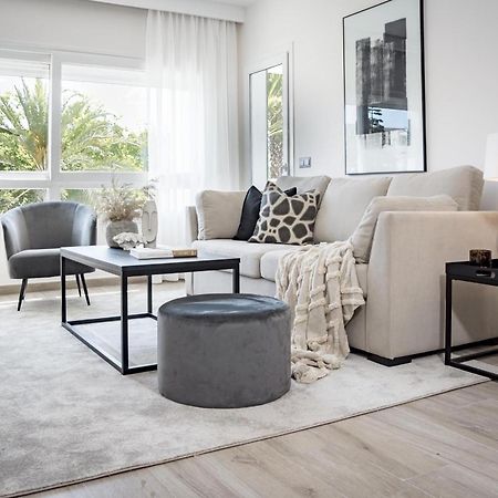 Pr - Stunning Flat Front Line Beach Puerto Banus มาร์เบยา ภายนอก รูปภาพ